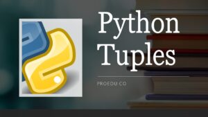 Read more about the article Python Tuples